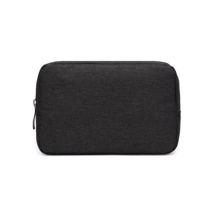 Multi-functional Headphone Charger Data Cable Storage Bag Power Pack, Size: S, 17 x 11.5 x 5.5cm (Black)-garmade.com