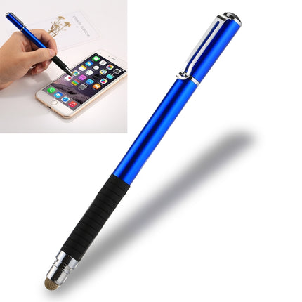 Universal 2 in 1 Multifunction Round Thin Tip Capacitive Touch Screen Stylus Pen, For iPhone, iPad, Samsung, and Other Capacitive Touch Screen Smartphones or Tablet PC(Dark Blue)-garmade.com