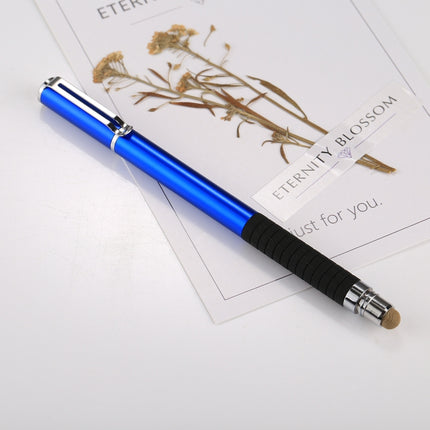 Universal 2 in 1 Multifunction Round Thin Tip Capacitive Touch Screen Stylus Pen, For iPhone, iPad, Samsung, and Other Capacitive Touch Screen Smartphones or Tablet PC(Dark Blue)-garmade.com