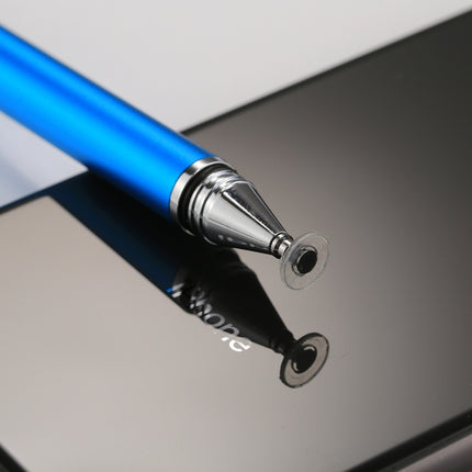 Universal 2 in 1 Multifunction Round Thin Tip Capacitive Touch Screen Stylus Pen, For iPhone, iPad, Samsung, and Other Capacitive Touch Screen Smartphones or Tablet PC(Blue)-garmade.com