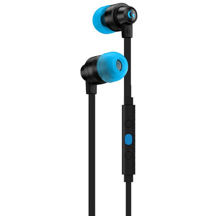 Logitech G333 In-ear Gaming Wired Earphone with Microphone, Standard Version(Black)-garmade.com
