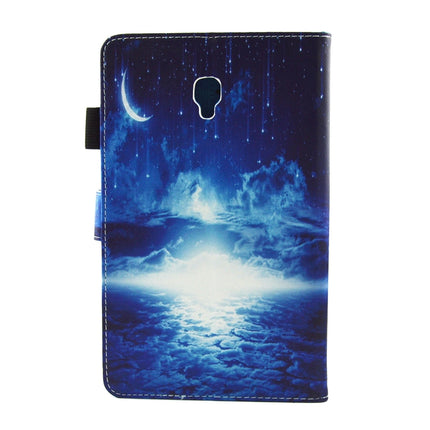 For Galaxy Tab A 8.0 / T380 & T385 Night Sky Pattern Horizontal Flip Leather Case with Holder & Card Slots-garmade.com