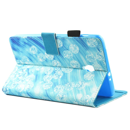 For Galaxy Tab A 8.0 / T380 & T385 Diamond Pattern Horizontal Flip Leather Case with Holder & Card Slots-garmade.com