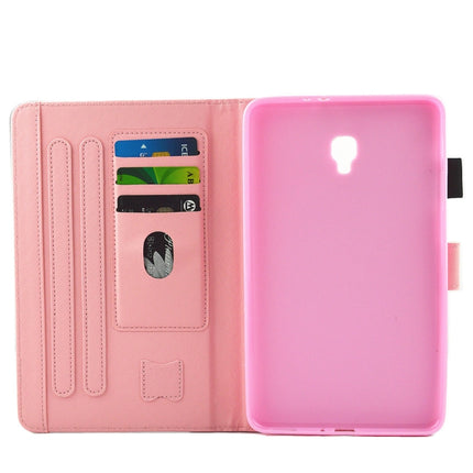 For Galaxy Tab A 8.0 / T380 & T385 Colorful Storm Pattern Horizontal Flip Leather Case with Holder & Card Slots-garmade.com