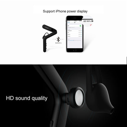 REMAX HD Voice Bluetooth Headset, Built-in HD MIC, Support Hands-free Calls, Bluetooth Distance: 10m, For iPhone, Galaxy, Huawei, Xiaomi, LG, HTC and Other Smart Phones(Black)-garmade.com