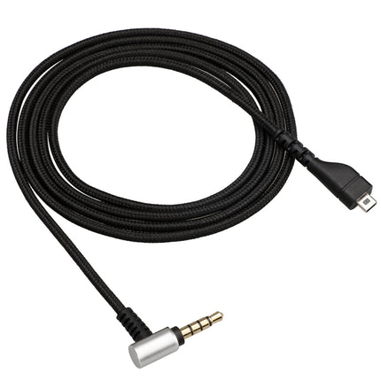 ZS0135 For SteelSeries Arctis 3 / 5 / 7 Earphone Audio Cable, Cable Length: 2m(Silver)-garmade.com