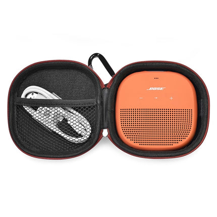 Portable Intelligent Bluetooth Speaker Storage Bag Protective Case for BOSE SoundLink Micro(Orange)-garmade.com