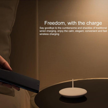 Huawei 15W Max Qi Standard Intelligent Fast Wireless Charger with 5A Cable and 10V / 4A Charging Plug(Black)-garmade.com