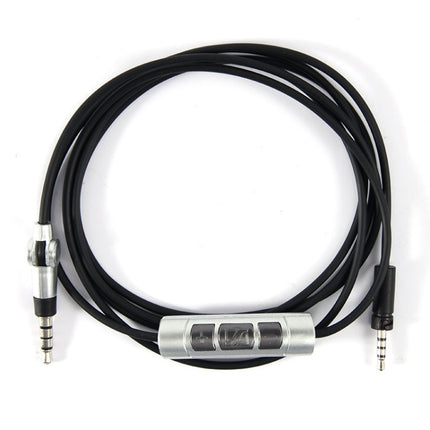 ZS0008 3.5mm to 2.5mm Wired Earphone Cable(Black)-garmade.com