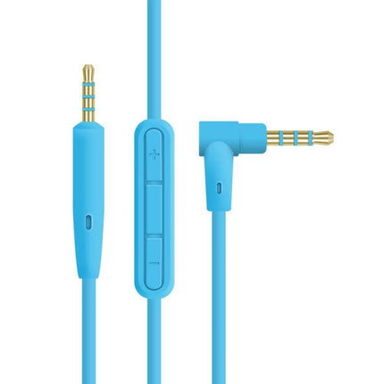 ZS0009 3.5mm to 2.5mm Audio Cable for Boshi QC25 QC35 OE2 LIVE2 AKG Y50 Y40(Blue)-garmade.com