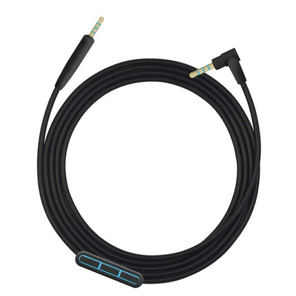 ZS0009 3.5mm to 2.5mm Audio Cable for Boshi QC25 QC35 OE2 LIVE2 AKG Y50 Y40(Black)-garmade.com