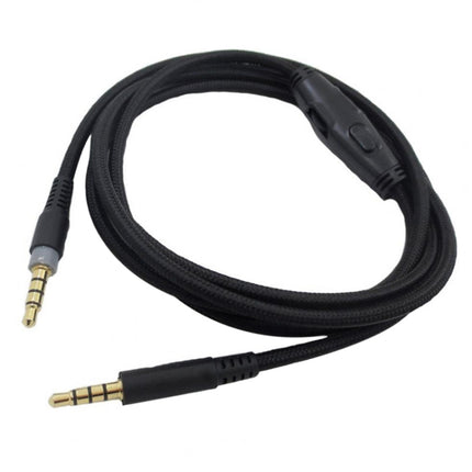 ZS0192 3.5mm Male to Male Headphone Cable Tuned Version for Kingston Skyline Alpha Audio Cable(Black)-garmade.com