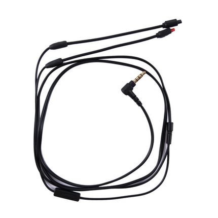 ZS0103 Headphone Audio Cable with Mic for Audio-technica ATH-IM50 IM70 IM02 IM03 IM04-garmade.com