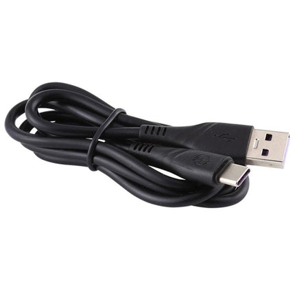 USB 3.0 to USB-C / Type-C Super Fast Charging Data Cable, Cable Length: about 1m (Black)-garmade.com