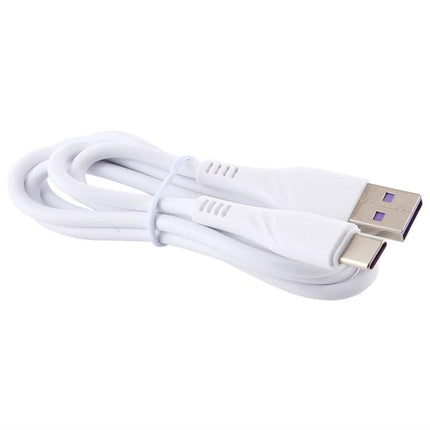 USB 3.0 to USB-C / Type-C Super Fast Charging Data Cable, Cable Length: about 1m (White)-garmade.com