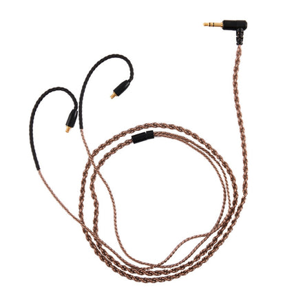 ZS0027 3.5mm to A2DC Headphone Audio Cable for Audio-technica ATH-LS50 E40 E70 CKR100 CKS1100(Brown)-garmade.com