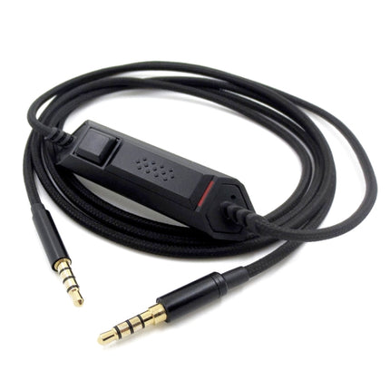 ZS0082 3.5mm Headphone Audio Cable for Logitech G633 G933 (Black)-garmade.com