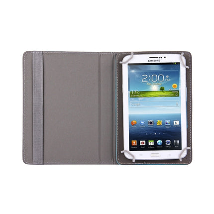 7 inch Tablets Leather Case Crazy Horse Texture 360 Degrees Rotation Protective Case Shell with Holder for Galaxy Tab A 7.0 (2016) / T280 & Tab 4 7.0 / T230 & Tab Q T2558, Colorfly G708, Asus ZenPad 7.0 Z370CG, Huawei MediaPad T1 7.0 / T1-701u(Baby Blue)-garmade.com