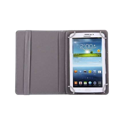 7 inch Tablets Leather Case Crazy Horse Texture 360 Degrees Rotation Protective Case Shell with Holder for Galaxy Tab A 7.0 (2016) / T280 & Tab 4 7.0 / T230 & Tab Q T2558, Colorfly G708, Asus ZenPad 7.0 Z370CG, Huawei MediaPad T1 7.0 / T1-701u(White)-garmade.com