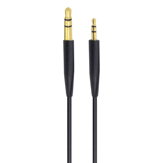 ZS0138 3.5mm to 2.5mm Headphone Audio Cable for BOSE SoundTrue QC35 QC25 OE2(Black)-garmade.com