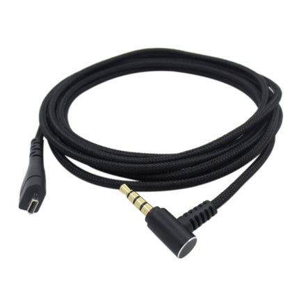 ZS0169 USB Braided Headphone Audio Cable for SteelSeries Arctis 3 / 5 / 7 / Pro(Black)-garmade.com