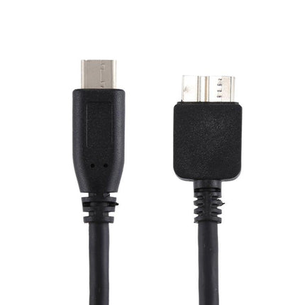 USB-C / Type-C Male to Micro B Male Adapter Cable, Total Length: about 30cm-garmade.com