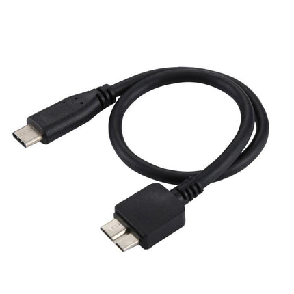 USB-C / Type-C Male to Micro B Male Adapter Cable, Total Length: about 30cm-garmade.com