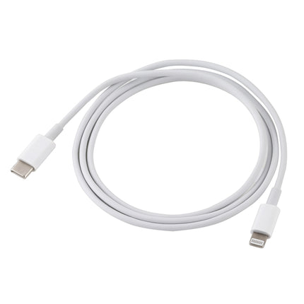 20W 9V/2A 1M USB-C / Type-C to 8 Pin PD Fast Charging Cable for iPhone, iPad, Cable Length: 1m(White)-garmade.com