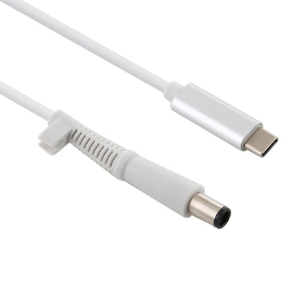 USB-C / Type-C to 7.4 x 0.6mm Laptop Power Charging Cable for HP, Cable Length: about 1.5m(White)-garmade.com