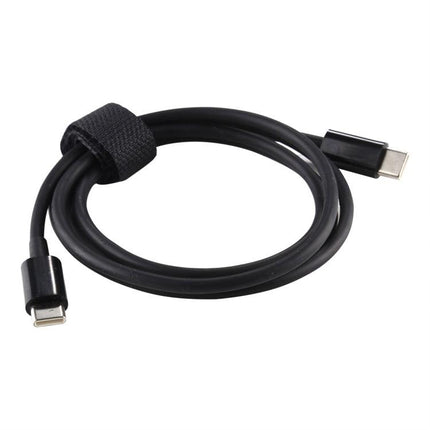 PD 5A USB-C / Type-C Male to USB-C / Type-C Male Fast Charging Cable, Cable Length: 1.5m (Black)-garmade.com