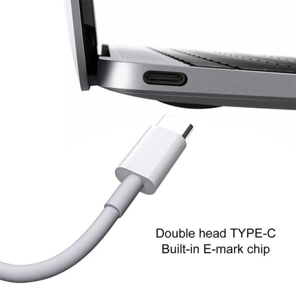 PD 5A USB-C / Type-C Male to USB-C / Type-C Male Fast Charging Cable, Cable Length: 1.5m (White)-garmade.com