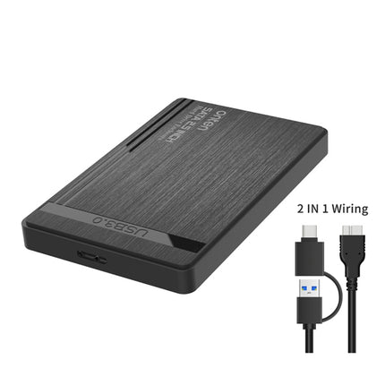 Onten UHD1 12.5 inch External Hard Drive Disk Case with 2 in 1Cable-garmade.com