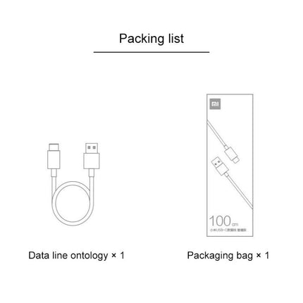 Original Xiaomi Youpin ZMI Type-C / USB-C Charging Cable, Regular Version, Length: 1m(Black)-garmade.com