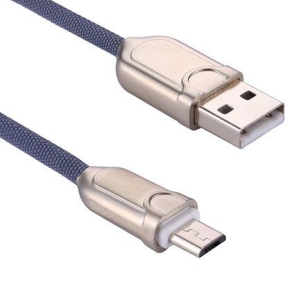 1m 2A Micro USB to USB 2.0 Data Sync Quick Charger Cable(Blue)-garmade.com