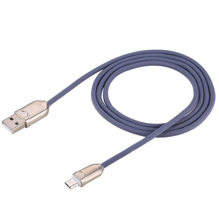 1m 2A Micro USB to USB 2.0 Data Sync Quick Charger Cable(Blue)-garmade.com