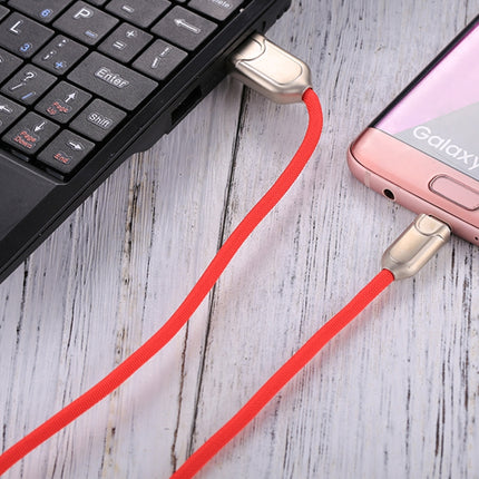 1m 2A Micro USB to USB 2.0 Data Sync Quick Charger Cable(Red)-garmade.com