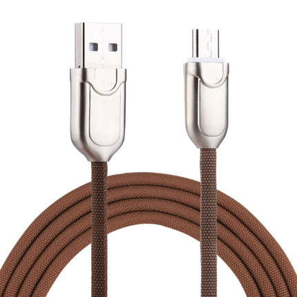 1m 2A Micro USB to USB 2.0 Data Sync Quick Charger Cable(Brown)-garmade.com