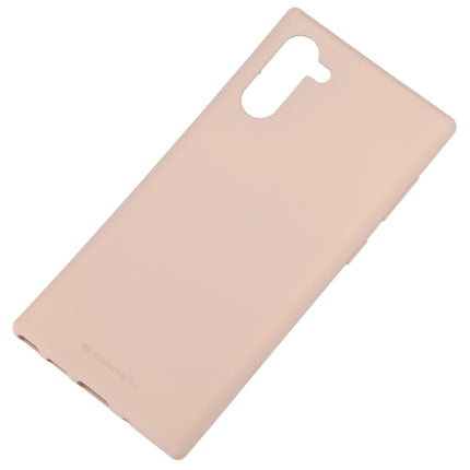 GOOSPERY SF JELLY TPU Shockproof and Scratch Case for Galaxy Note 10(Flesh Color)-garmade.com