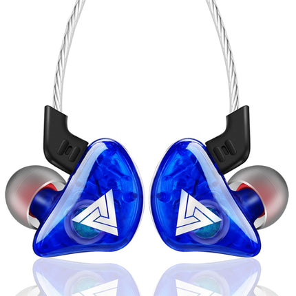 QKZ CK5 HIFI In-ear Star with The Same Music Headphones (Blue)-garmade.com