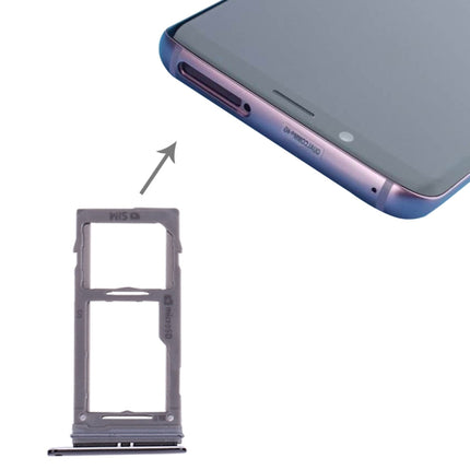 SIM & Micro SD Card Tray for Samsung Galaxy S9+ / S9(Black)-garmade.com
