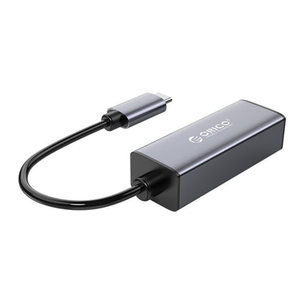 ORICO XC-R45 USB-C / Type-C to RJ45 Gigabit Ethernet LAN Network Adapter Cable, Total Length: 15cm-garmade.com