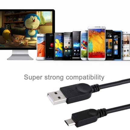 50cm 2 in 1 USB 2.0 to Micro USB + USB Data / Charging Cable, For Galaxy, Huawei, Xiaomi, LG, HTC and other Smart Phones-garmade.com
