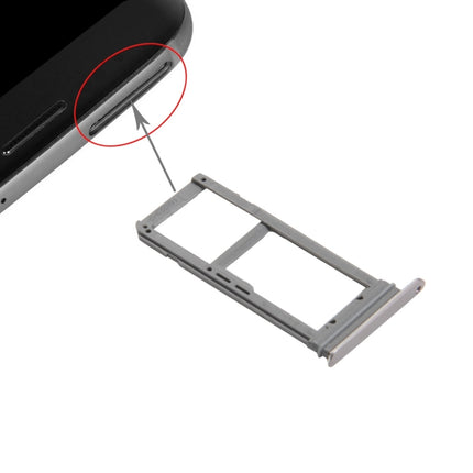 SIM Card Tray and Micro SD Card Tray for Samsung Galaxy S7 Edge / G935(Gold)-garmade.com