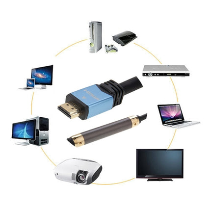 50m 1.4 Version 1080P 3D HDMI Cable & Connector & Adapter with Signal Booster-garmade.com