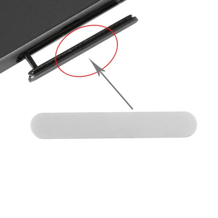 Compact Card Slot Port Dust Plug for Sony Xperia Z5 (Silver)-garmade.com