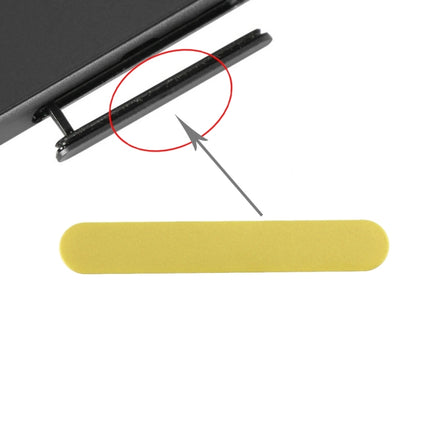 Compact Card Slot Port Dust Plug for Sony Xperia Z5 (Yellow)-garmade.com