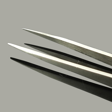 Gooi TS-11 Steel Straight Tweezers (Silver)-garmade.com