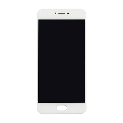 For Meizu Pro 6 LCD Screen and Digitizer Full Assembly with Frame(White)-garmade.com