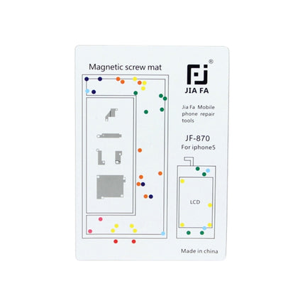 JIAFA Magnetic Screws Mat for iPhone 5-garmade.com