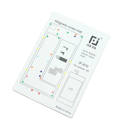 JIAFA Magnetic Screws Mat for iPhone 4S-garmade.com